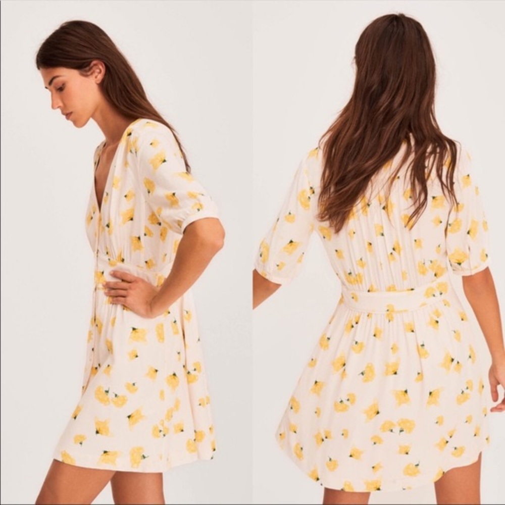 Ba&sh | Kosma Floral Print Dress Size Large NWT